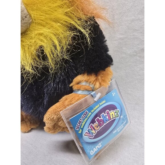 GANZ Webkinz Golden Lion Tamarin HM666 Plush Stuffed Animal Sealed Code - Picture 2 of 7